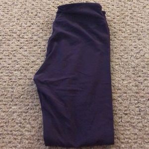OS LuLaRoe Dark Purple Leggings